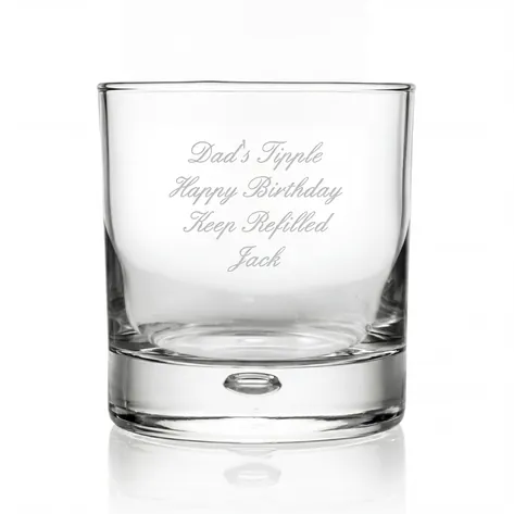Engraved Premium Whisky Tumbler Engraved Premium Whisky Tumbler